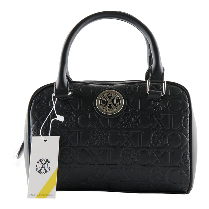 Embossed Satchel Bag