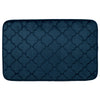 HomeStyles Embossed Memory Foam Bath Mat Set, 2 Piece