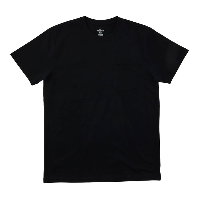 Mountain Ridge Men's Front Pocket Textured T-Shirt