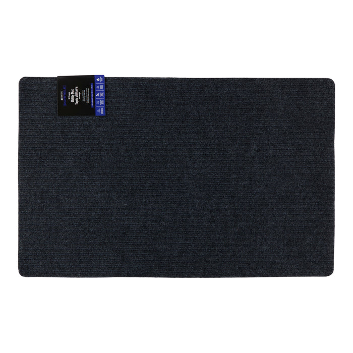 Tapis tout usage côtelé de couleur unie, 19,7 po x 31,5 po