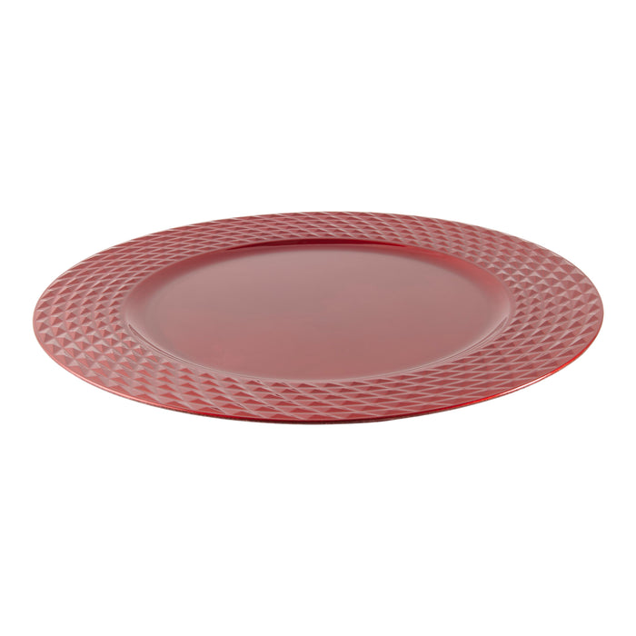Sous-assiette imprimée de fantaisie, 11 po