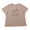 mySTYLE Women's Plus Crew Neck T-Shirt