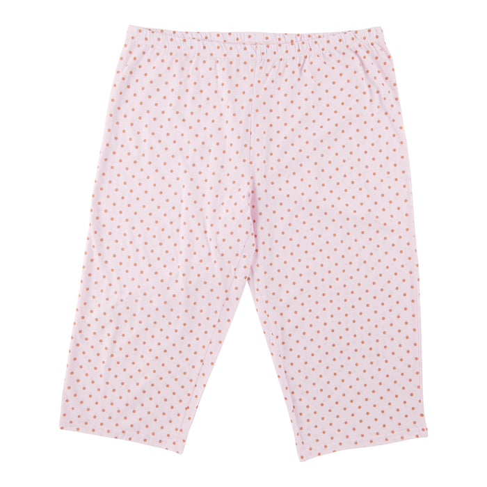 Women's Plus Cotton Printed Capri PJ Pants, Assorted