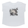 mySTYLE Women's Plus Rolled Sleeve Tee