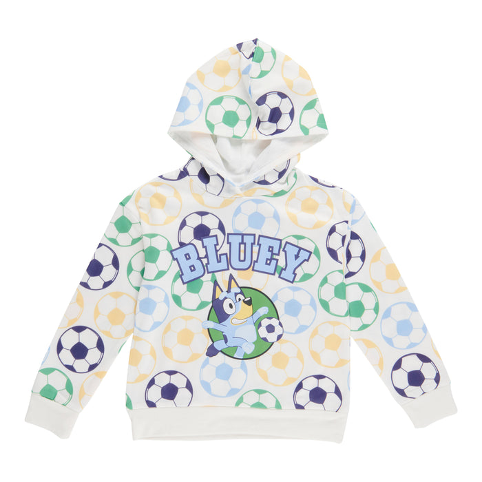 Licensed Toddler Boys' Bluey Long Sleeve Printed Hoodie