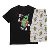 Mountain Ridge Men's Short Sleeve PJ Short Set, 2-Piece