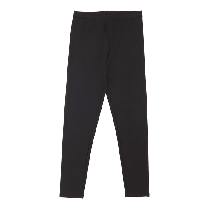 BELLA & BIRDIE Girls' Solid Black Leggings