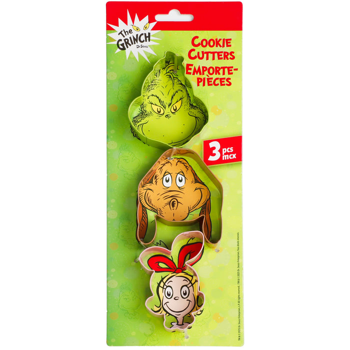 Emporte-pièces le Grincheux – emb. de 3
