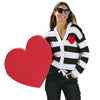 mySTYLE Women's Stripe Heart Cardigan