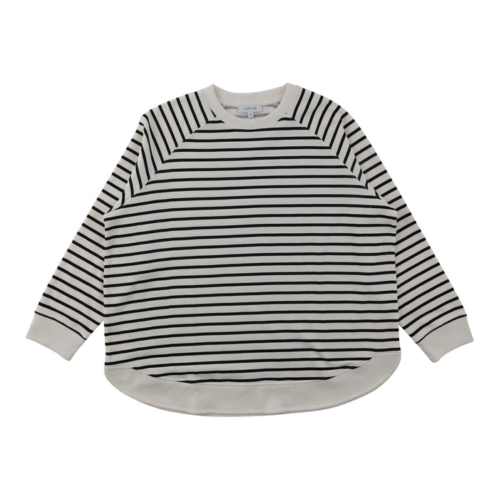 mySTYLE Women's Plus Crew Neck Sweater