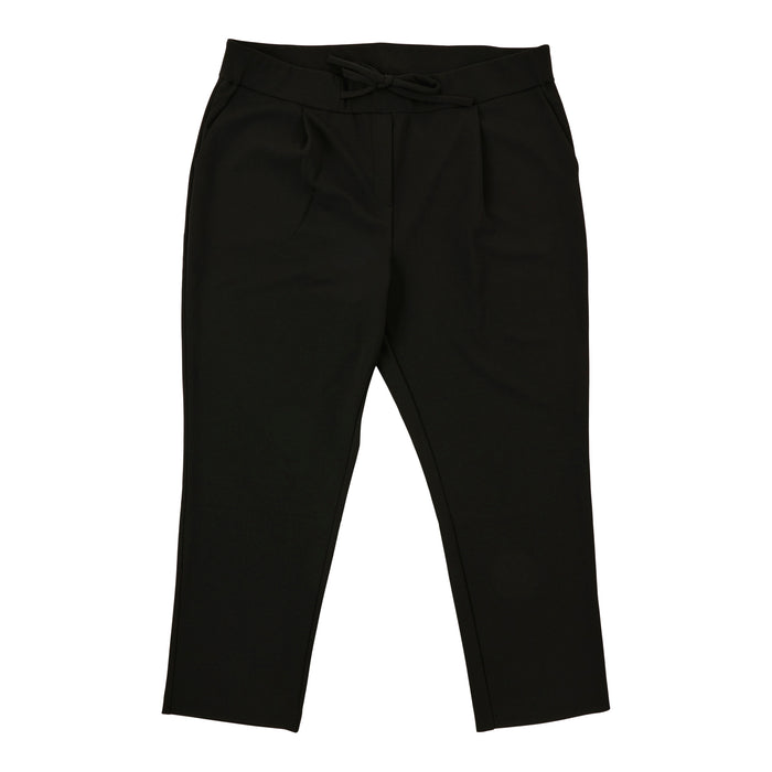 lily morgan Women's Plus Knit Refined Joggers, Black