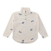 Women's Embroidered Sherpa Sweater