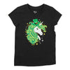 Toddler Girls' Novelty Printed Short Sleeve T-Shirt