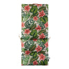 Outdoor Deluxe High Back Tropical Cushion, Green, 44-in x 19-in.