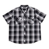 Chemise à carreaux et à boutons-pression Mountain Ridge taille forte pour hommes