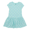 BELLA & BIRDIE Girls' Rainbow Fun Printed Short Sleeve Dress