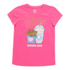 BELLA & BIRDIE Girls' Day Dreamer Printed Short Sleeve T-Shirt