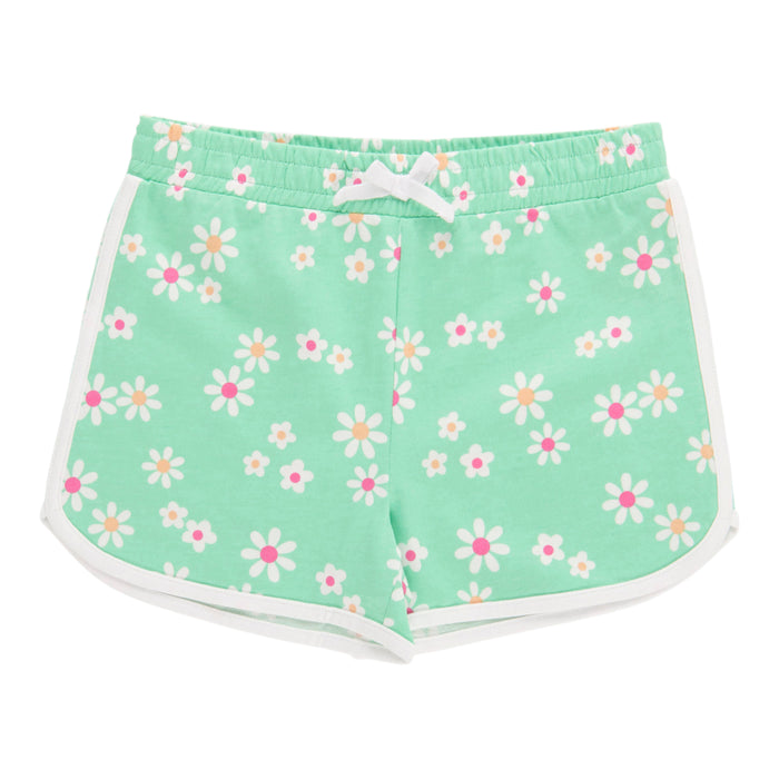 BELLA & BIRDIE Girls' Day Dreamer Printed French Terry Shorts