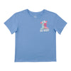 T-shirt à manches courtes avec imprimé sur la poitrine Pays des rêves BELLA & BIRDIE pour filles
