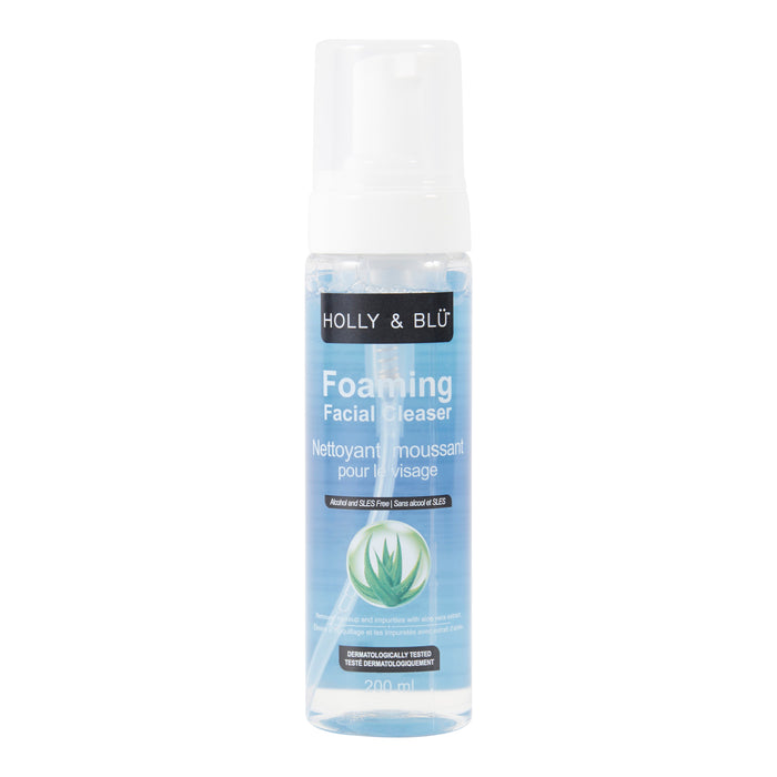 Nettoyant moussant pour le visage Holly & Blu, 200 ml