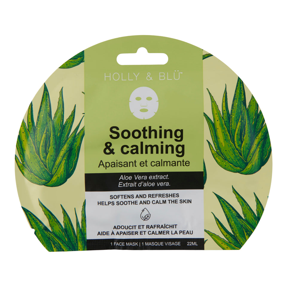 Holly & Blu Sheet Mask, Aloe Vera – Giant Tiger