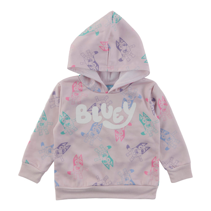 Toddler Girls' Licensed Bluey Long Sleeve Hoodie