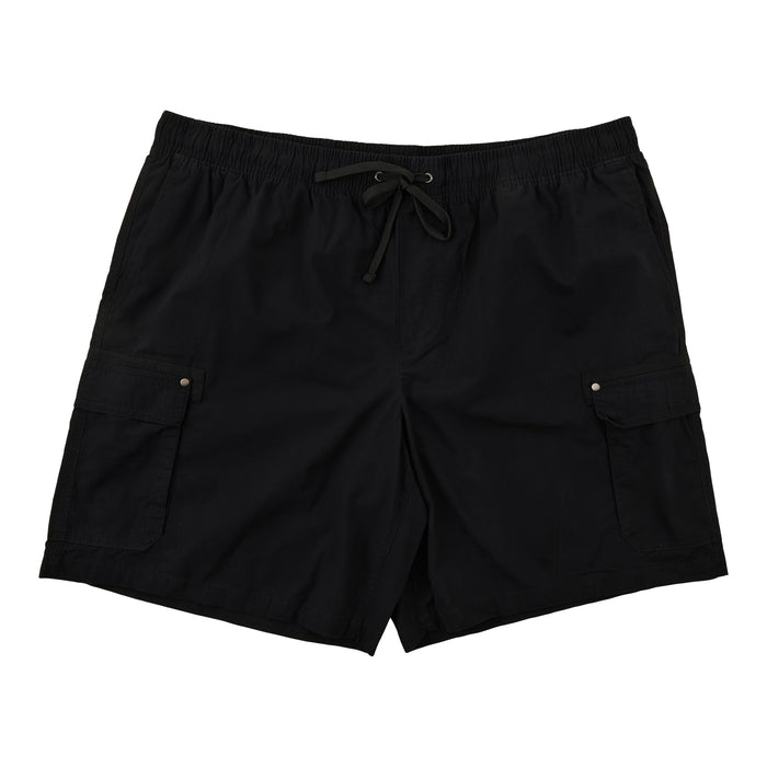 Short cargo de style rubgy Mountain Ridge taille forte pour hommes