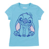 T-shirt à manches courtes Lilo & Stitch sous licence pour filles