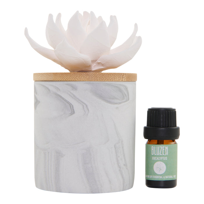 Ceramic Succulent Diffuser + Oil