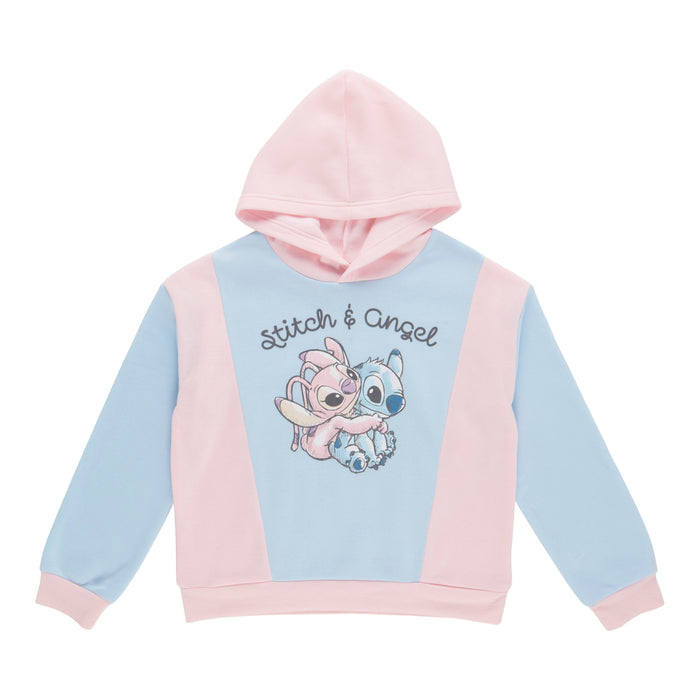 Girls' Licensed Lilo & Stitch Long Sleeve Hoodie