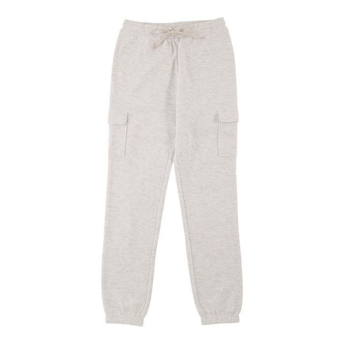 BELLA & BIRDIE Girls' Rainbow Fun Cargo Fleece Joggers