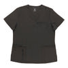 Options Women's Solid Fashion V-Neck Scrub Top