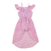 BELLA & BIRDIE Girls' Day Dreamer High-Low Printed Dress