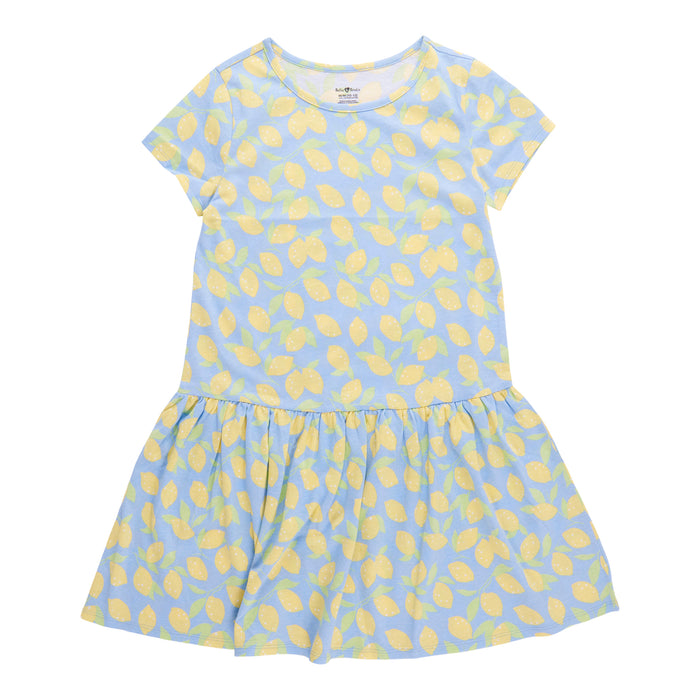 Robe imprimée à manches courtes Pays des rêves BELLA & BIRDIE pour filles
