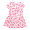 MONKEY BARS Toddler Girls' Day Dreamer Printed Short Sleeve Dress