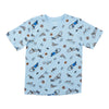 SURVIVAL GEAR Boys' Sand Dunes Printed Short Sleeve T-Shirt