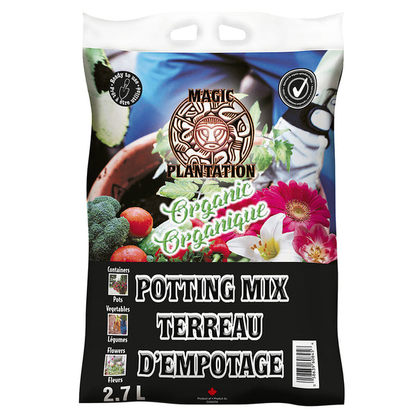 Magic Plantation Organic Potting Mix, 2.7-L. – Giant Tiger