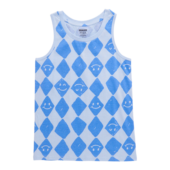 SURVIVAL GEAR Boys' Cool Waves Printed Tank Top
