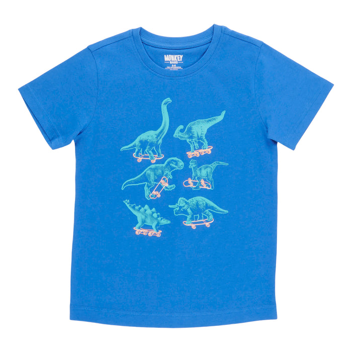 MONKEY BARS Toddler Boys' Sand Dunes Short Sleeve Printed T-Shirt