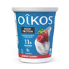Oikos Yogourt Grec Fraises Framboises 0 % M.G., 650 g