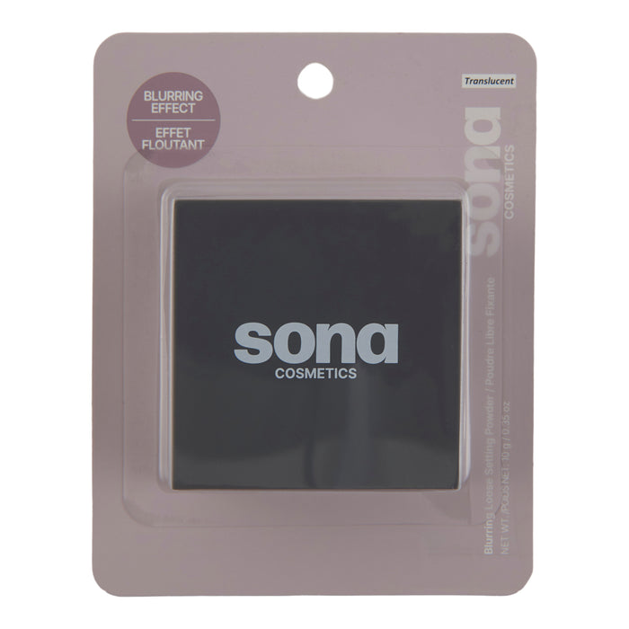 Poudre libre fixante, effet floutant SONA