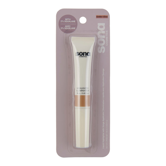 Illuminateur liquide SONA, éclat doré