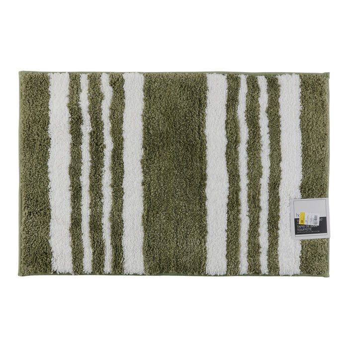 HomeStyles Striped Bath Mat, 20-in x 30-in.