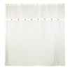 HomeStyles Waffle Shower Curtain, 70-in x 72-in.