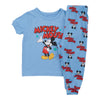 Ensemble de pyjama à manches courtes sous licence unisexe pour bébés, 2 pièces, 12-24 mois