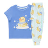 MONKEY BARS Infant Unisex Novelty Short Sleeve Pyjama Set, 2-Piece, 12-24 Month