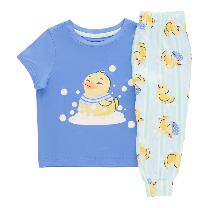 MONKEY BARS Infant Unisex Novelty Short Sleeve Pyjama Set, 2-Piece, 12-24 Month