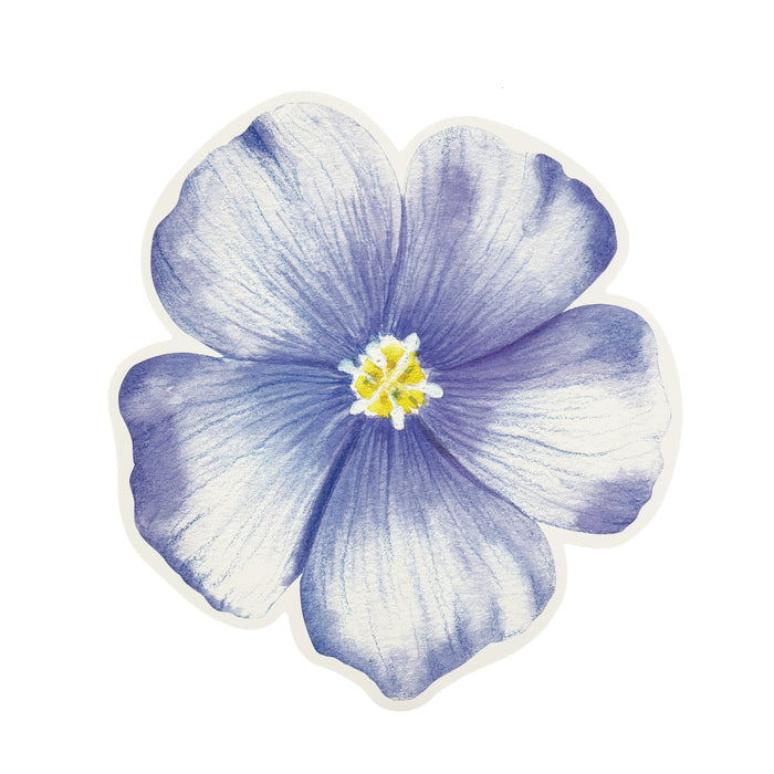 Napperons ronds fleuris pour l’intérieur et l’extérieur HomeStyles, 12 po, emb. de 4