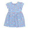 MONKEY BARS Infant Girls' Rainbow Fun Printed Short Sleeve Dress, 12-24 Month