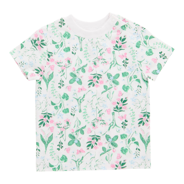 T-shirt imprimé à manches courtes Vive l'arc-en-ciel MONKEY BARS pour bébés filles, 12 à 24 mois